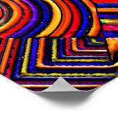 digitales Steppgerät Poster (Ecke)