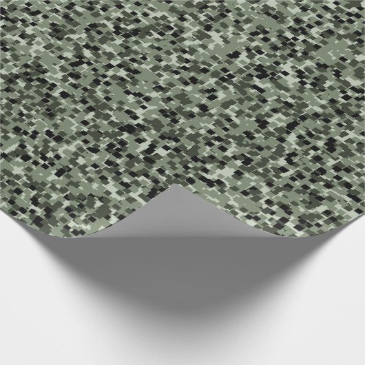 Digitales Tarnpapier Geschenkpapier (Ecke)