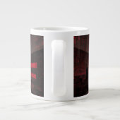 Digitales Träumen Jumbo-Tasse (Rückseite)