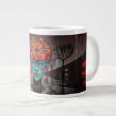 Digitales Träumen Jumbo-Tasse (Vorderseite Rechts)
