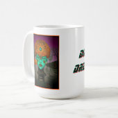 Digitales Träumen Kaffeetasse (Vorderseite Links)