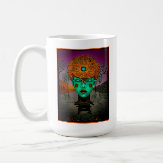 Digitales Träumen Kaffeetasse (Links)