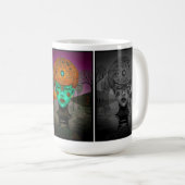 Digitales Träumen Kaffeetasse (VorderseiteRechts)