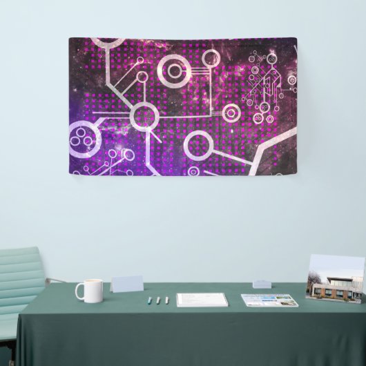 Digitales Universum Banner (Messeveranstaltung)