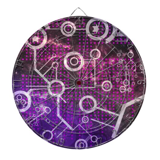 Digitales Universum Dartscheibe (vorne)
