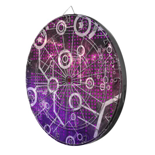 Digitales Universum Dartscheibe (Vorderseite rechts)