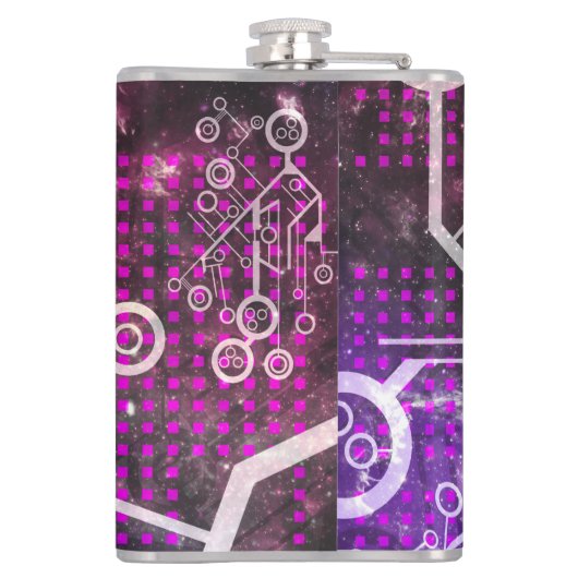 Digitales Universum Flachmann (Rückseite)