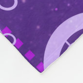 Digitales Universum Fleecedecke (Ecke)