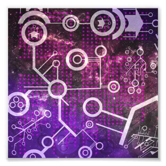 Digitales Universum Fotodruck (Vorne)