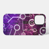 Digitales Universum iPhone Hülle (Rückseite (Horizontal))