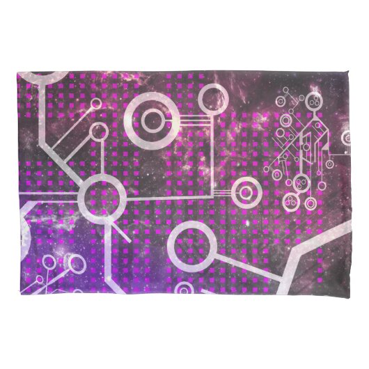 Digitales Universum Kissenbezug (Vorderseite)