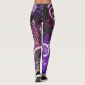 Digitales Universum Leggings (Rückseite)