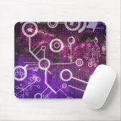 Digitales Universum Mousepad (Mit Mouse)