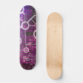 Digitales Universum Skateboard (Vorderseite)