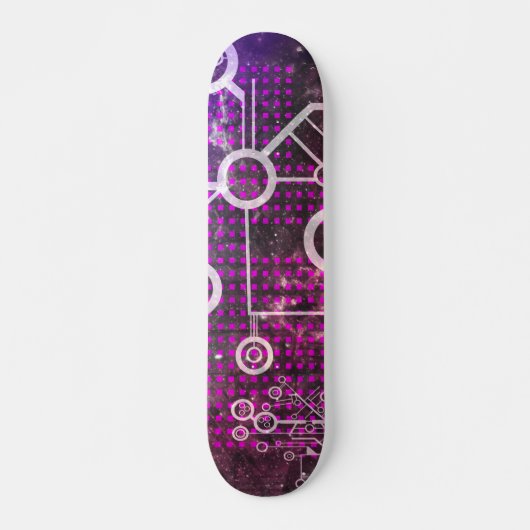 Digitales Universum Skateboard (Vorne)