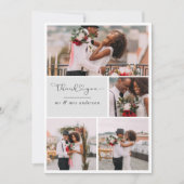 [Digitales verfügbar] Foto Hochzeit Danke Karten (Vorderseite)