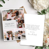 [Digitales verfügbar] Foto Hochzeit Danke Karten