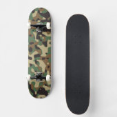 Digitales Wald-Militärtarnmuster Skateboard (Vorderseite)