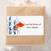 Digitales Watecolor Niedlich Red Fish (Insitu)