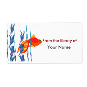 Digitales Watecolor Niedlich Red Fish