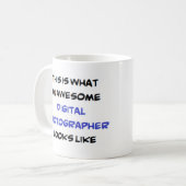 Digitalfotograf, phantastisch kaffeetasse (Vorderseite Links)