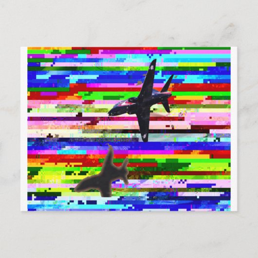 DIGITALGERÄUSCH POSTKARTE (Vorderseite)