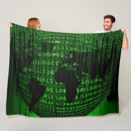 DIGITALGLOBE FLEECEDECKE
