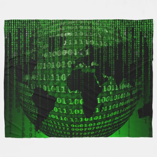 DIGITALGLOBE FLEECEDECKE (Vorderseite (Horizontal))