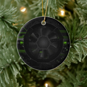 Digitalisierte Träume Keramik Ornament