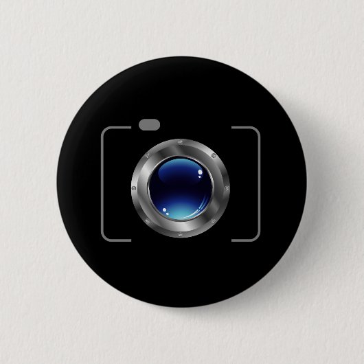 Digitalkamera mit einer glatten blauen Öffnung Button (Vorderseite)