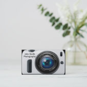 Digitalkamera-Visitenkarte Visitenkarte (Stehend Vorderseite)