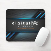 digitalMAC Studios Futuristic Mouse Pad Mousepad (Mit Mouse)
