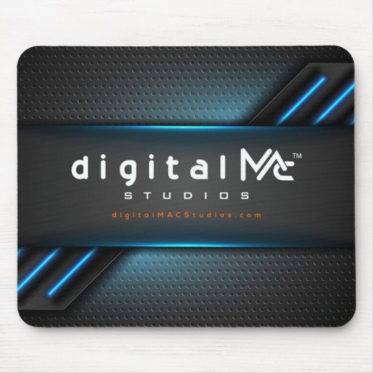 digitalMAC Studios Futuristic Mouse Pad Mousepad (Vorne)