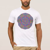 Digitalmandala-Kaleidoskop-T - Shirt (Vorderseite)