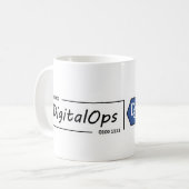 DigitalOps Führungs-Tasse Kaffeetasse (Vorderseite Links)