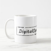 DigitalOps Führungs-Tasse Kaffeetasse (Links)