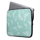 Digitalpapier für Schmetterlinge Laptopschutzhülle (Vorderseite Links)