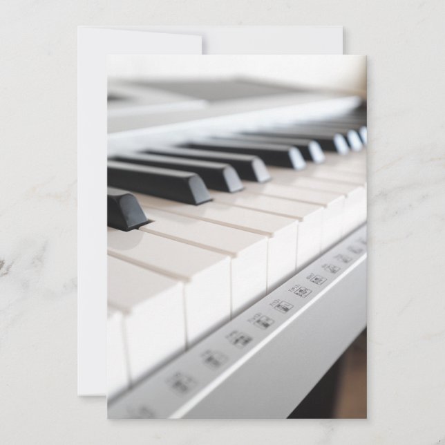 Digitalpiano-Tastatur (Vorderseite)