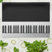 Digitalpiano-Tastatur Küchentuch (Gefaltet)