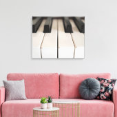 Digitalpiano-Tastatur Leinwanddruck (Insitu (Wohnzimmer))