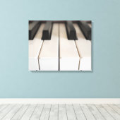 Digitalpiano-Tastatur Leinwanddruck (Insitu (Holzboden))