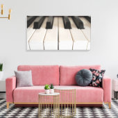 Digitalpiano-Tastatur Leinwanddruck (Insitu (Wohnzimmer))