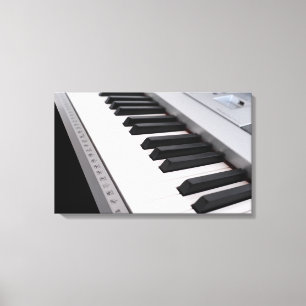 Digitalpiano-Tastatur Leinwanddruck