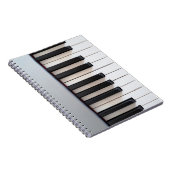 Digitalpiano-Tastatur Notizblock (Rechte Seite)