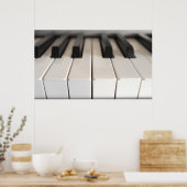 Digitalpiano-Tastatur Poster (Küche)