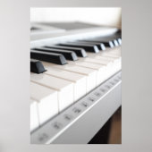 Digitalpiano-Tastatur Poster (Vorne)
