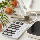 Digitalpiano-Tastatur Schlüsselanhänger (Vorderseite rechts)