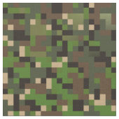 Digitalrechner-API-Druck | 8 Bit Camouflage Stoff (Nahaufnahme)