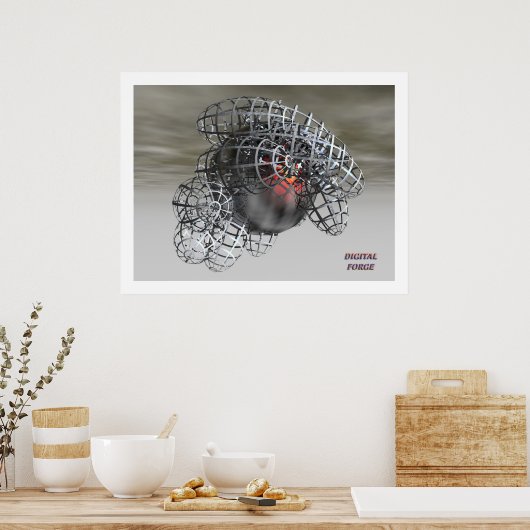 Digitalschmiede 10 poster (Küche)