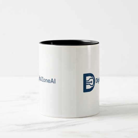 DigitalZoneAi Zweifarbige Tasse (Mittel)